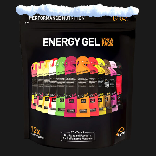 TORQ 12 Energy Gel Sample Pack