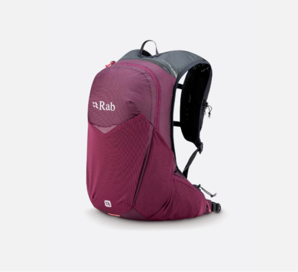 Rab Nitron 18 Litre Day hiking pack in Mulberry