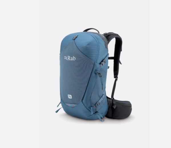Rab protium ND18 Litre day pack Tempest Blue. Small pack for lightweight adventures for smaller people