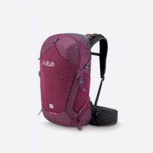 Rab Protium ND25 Litre Women's Specific Hiking Day Pack. Mulberry