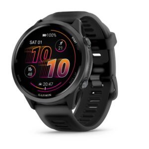 Black Garmin Forerunner 570 sports watch