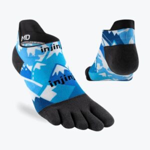 Injinji Artist Des Run Lightweight No Show Men's