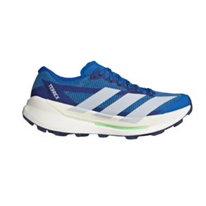 A picture of the Agravic TT in blue on a white background