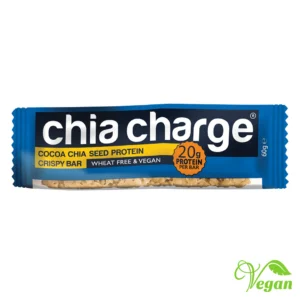Chia Charge Crispy Vegan Protein Bar
